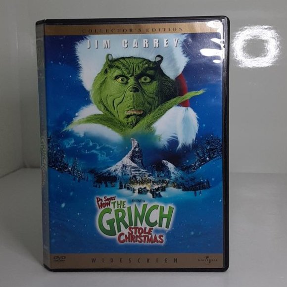 How the Grinch Stole Christmas (DVD, 2001, Widescreen) Jim Carrey - Picture 1 of 3